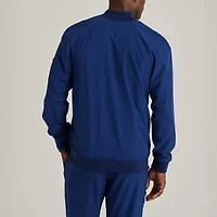 Barco One Bow883 Amplify 3-Pocket Stand-Up Collar Warm-Up Mens Big and Tall Moisture Wicking Scrub Jackets