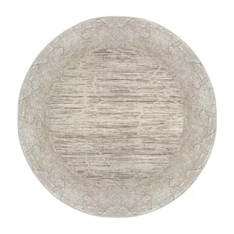 Radici Davide Abstract Indoor Round Area Rug