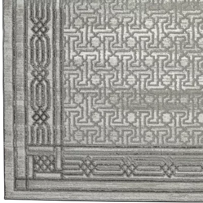 Radici Davide Bordered Indoor Round Area Rug