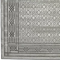 Radici Davide Bordered Indoor Round Area Rug