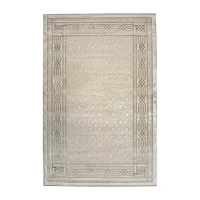 Radici Davide Bordered 5X7 Indoor Rectangular Area Rug