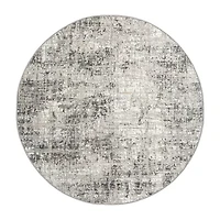Radici Livigno Abstract Indoor Round Area Rug