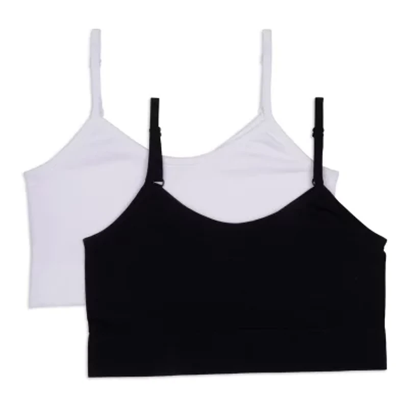 Maidenform Big Kid Girls Seamless Multi-Pack 2-pc. Bralette Rj4324-As1