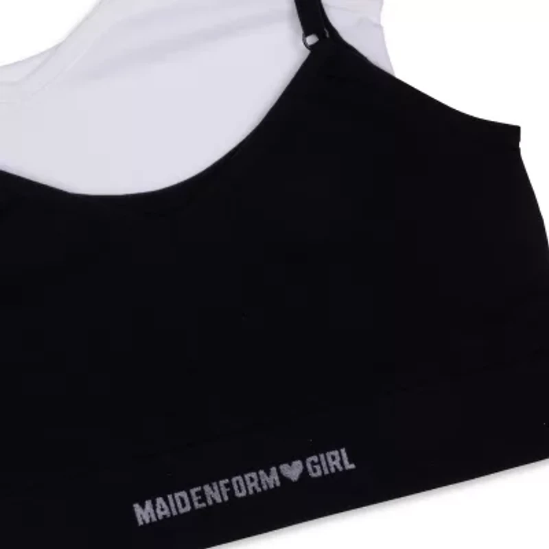Maidenform Big Kid Girls Seamless Multi-Pack 2-pc. Bralette Rj4324-As1
