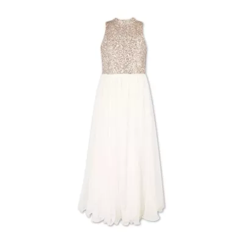 Speechless Big Kid Girls Sleeveless Maxi Dress