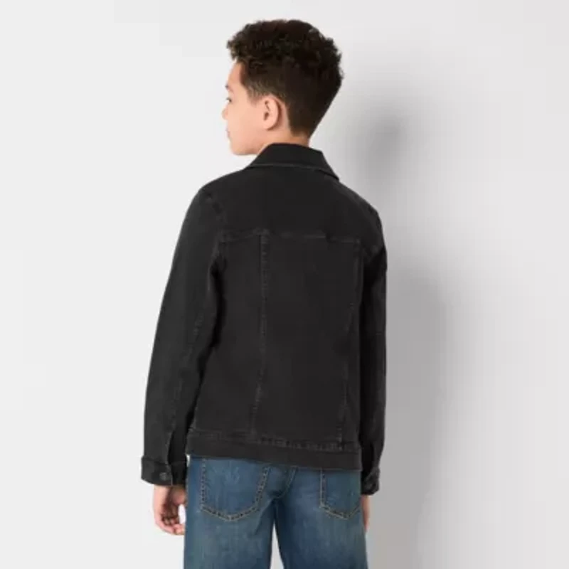 Thereabouts Little & Big Kid Unisex Denim Midweight Trucker Jacket