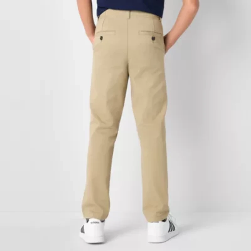 Thereabouts Little & Big Kid Boys Straight Regular Fit Flat Front Pant