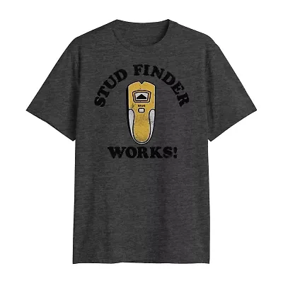 Mens Crew Neck Short Sleeve Classic Fit Big and Tall Graphic T-Shirt