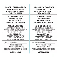 Queen Street Augustina 4-pc. Midweight Embellished Comforter Set