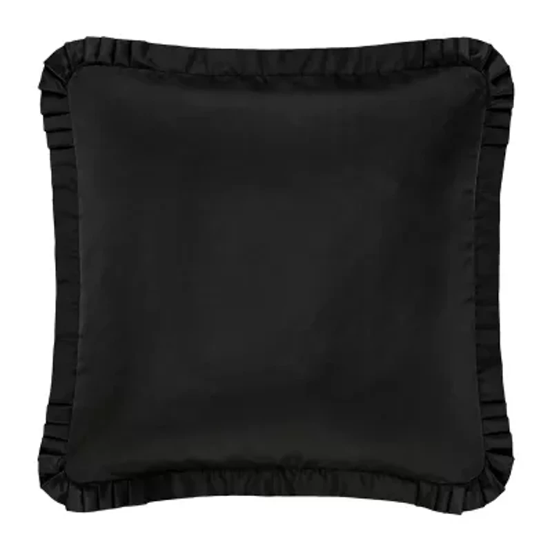 Queen Street Blythe Black & Gold Embellished Euro Sham