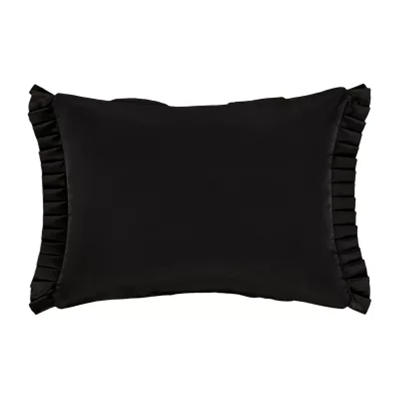 Queen Street Branson Black & Gold Rectangular Throw Pillow