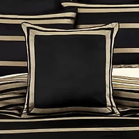 Queen Street Charleston Black Square Throw Pillow