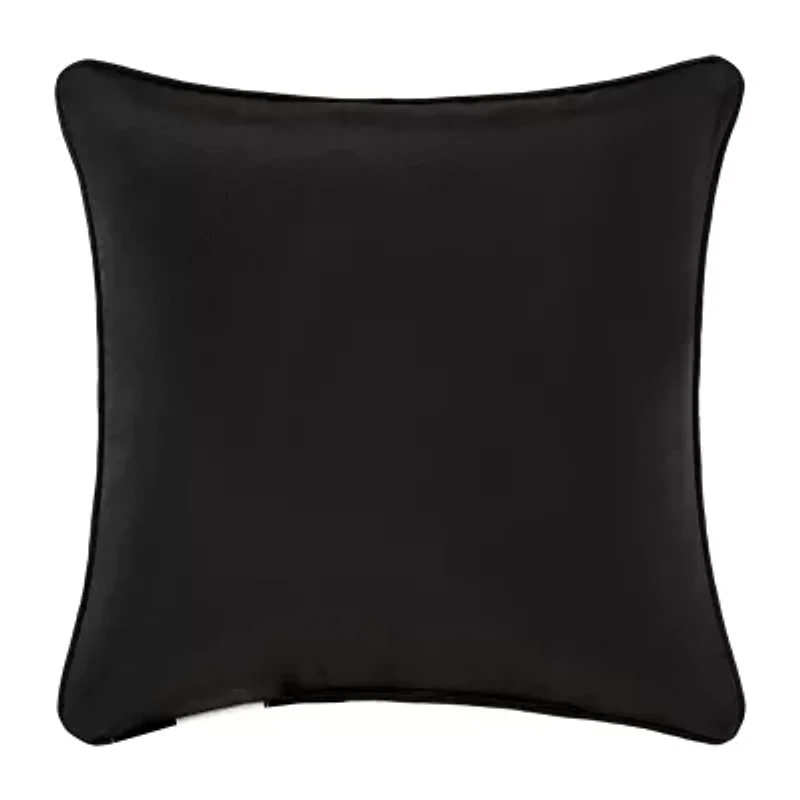 Queen Street Charleston Black Square Throw Pillow
