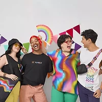 Hope & Wonder Pride Extended Sizes 'Love' Sleeveless Tank Top