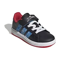adidas Grand Court Spider-Man Little Kid Boys Sneakers