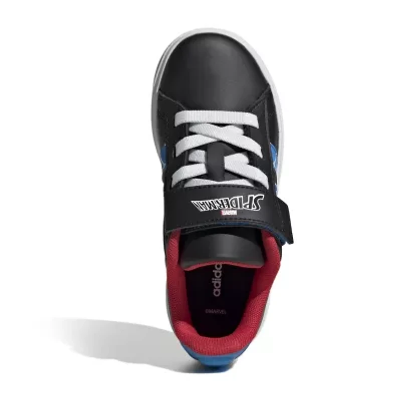 adidas Grand Court Spider-Man Little Kid Boys Sneakers