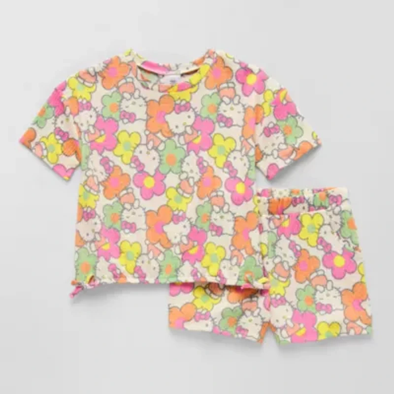 Big Kid Girls 2-pc. Short Set