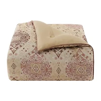 Queen Street Wallace Terracotta 4-pc. Midweight Comforter Set