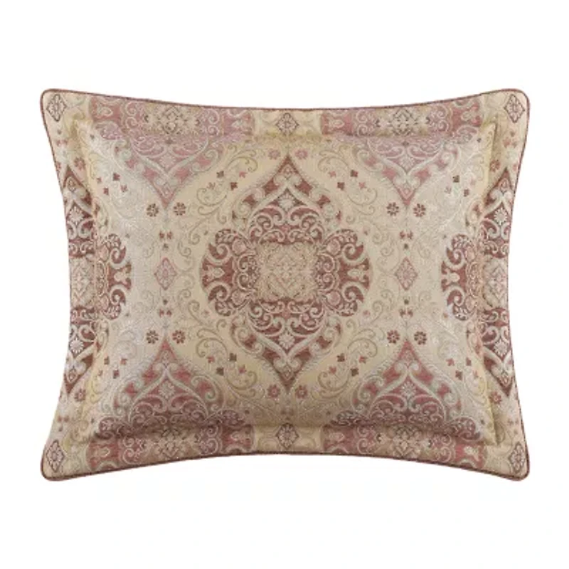 Queen Street Wallace Terracotta 4-pc. Midweight Comforter Set