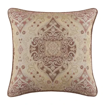 Queen Street Wallace Terracotta Square Throw Pillow