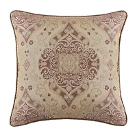 Queen Street Wallace Terracotta Square Throw Pillow