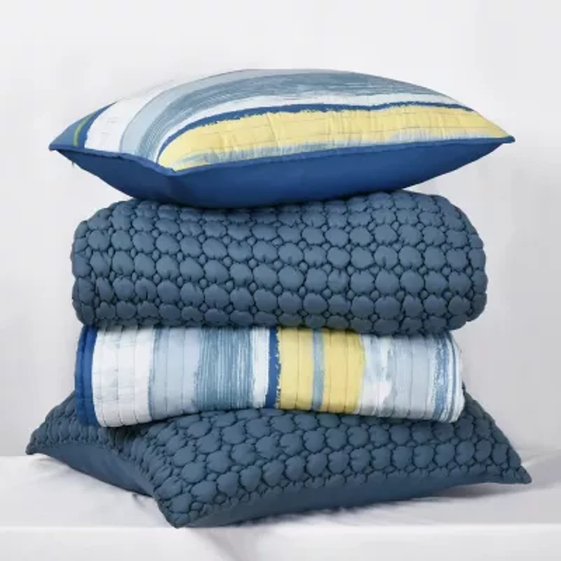Queen Street Marshmallow 3-pc. Quilt Set