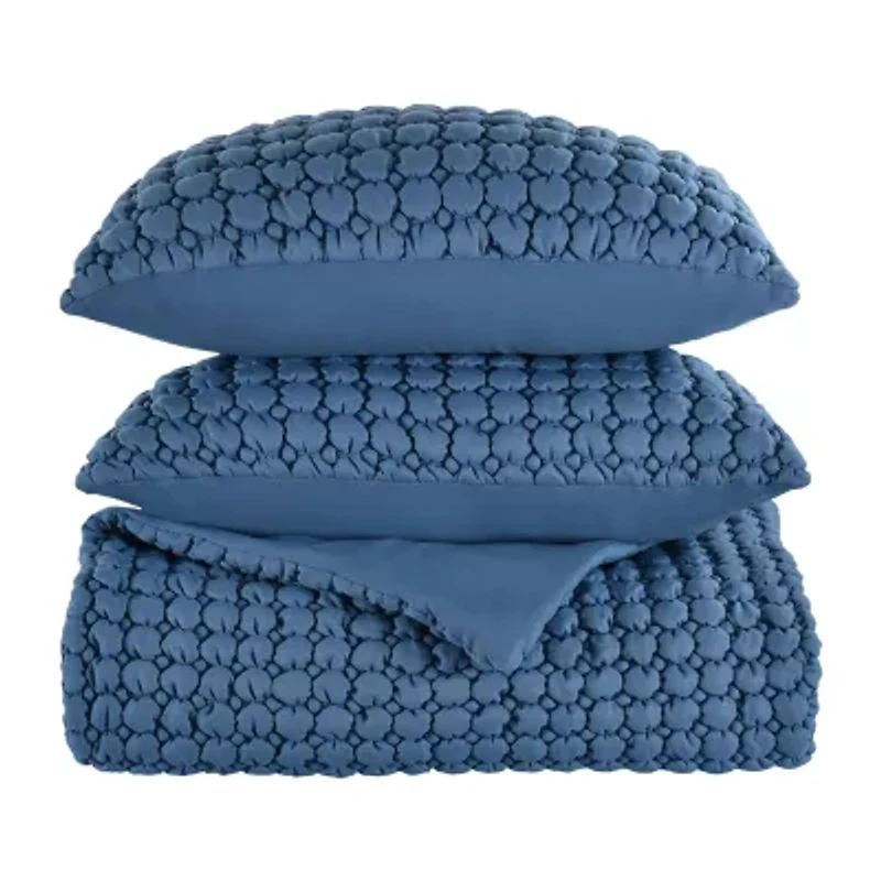 Queen Street Marshmallow 3-pc. Quilt Set