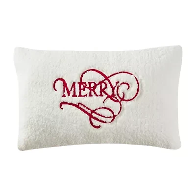 Queen Street Merry Rectangular Throw Pillow