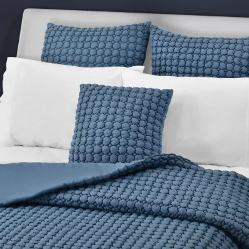 Queen Street Marshmallow Square Throw Pillow