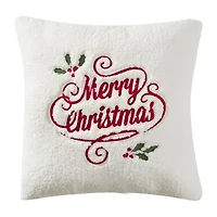 Queen Street Holly Square Throw Pillow