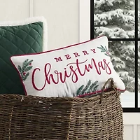 Queen Street Heathered Rectangular Throw Pillow