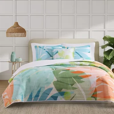 Queen Street Tahiti 3-pc. Quilt Set
