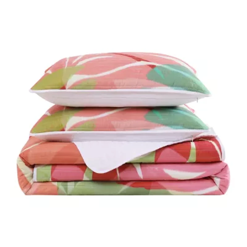 Queen Street Tahiti 3-pc. Quilt Set