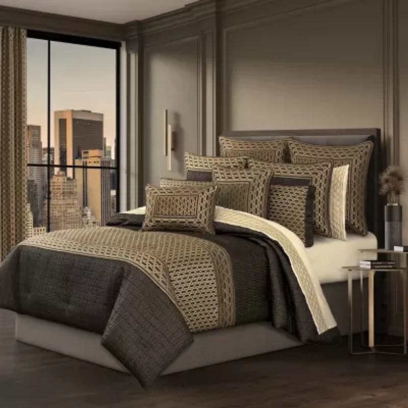 Queen Street Melbourne Bronze Midweight Comforter Set
