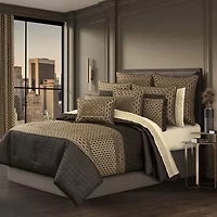 Queen Street Melbourne Bronze Midweight Comforter Set