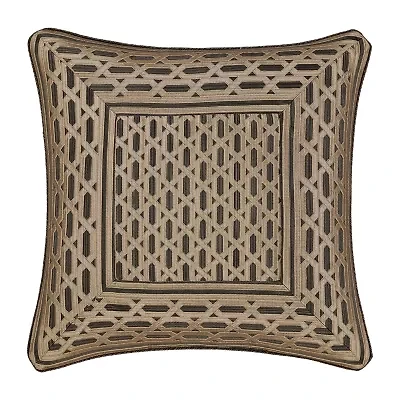 Queen Street Melbourne Bronze Square Throw Pillow