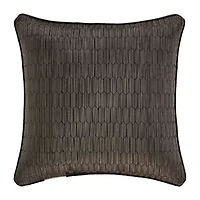 Queen Street Melbourne Bronze Square Throw Pillow