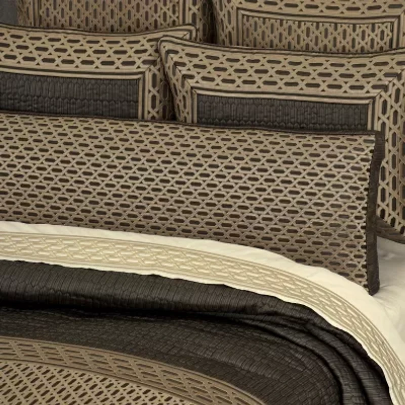 Queen Street Melbourne Bronze Bolster Throw Pillow