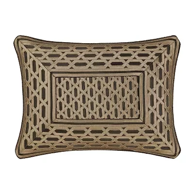 Queen Street Melbourne Bronze Rectangular Throw Pillow