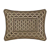 Queen Street Melbourne Bronze Rectangular Throw Pillow