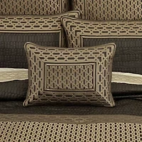 Queen Street Melbourne Bronze Rectangular Throw Pillow