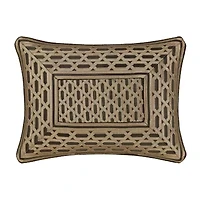 Queen Street Melbourne Bronze Rectangular Throw Pillow