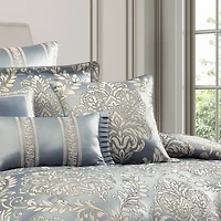 Royal Court Lorenzo Square Throw Pillow