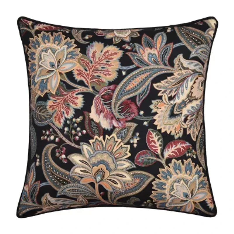 Royal Court Calabria Square Throw Pillow