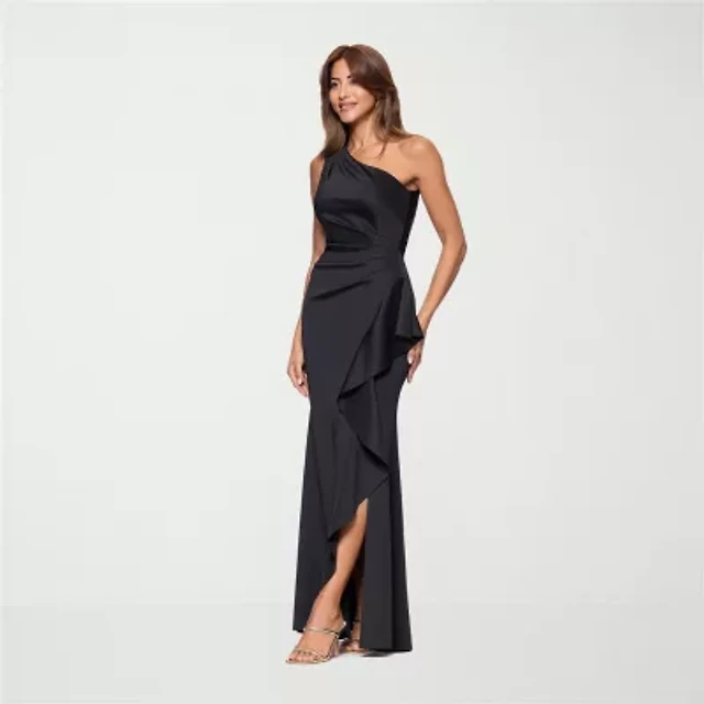 DJ Jaz One Shoulder Womens Sleeveless Evening Gown Arden Fair