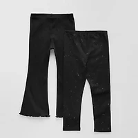 Okie Dokie Toddler & Little Girls Skinny 2-pc. Full Length Leggings