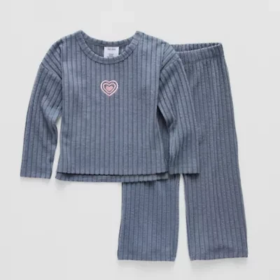 Okie Dokie Toddler & Little Girls 2-pc. Pant Set