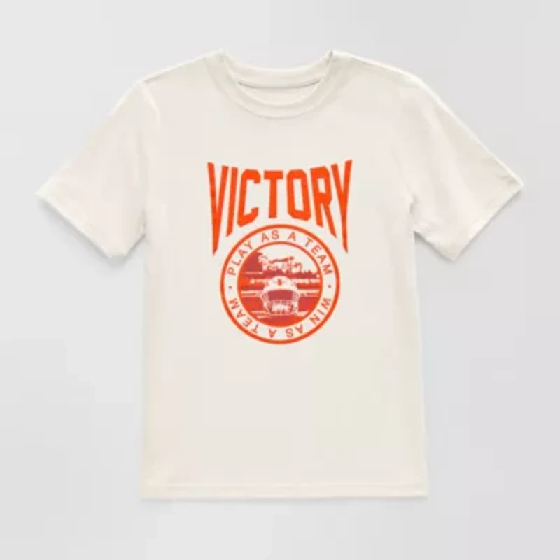 Xersion Little & Big Kid Boys Crew Neck Short Sleeve Regular Fit Graphic T-Shirt