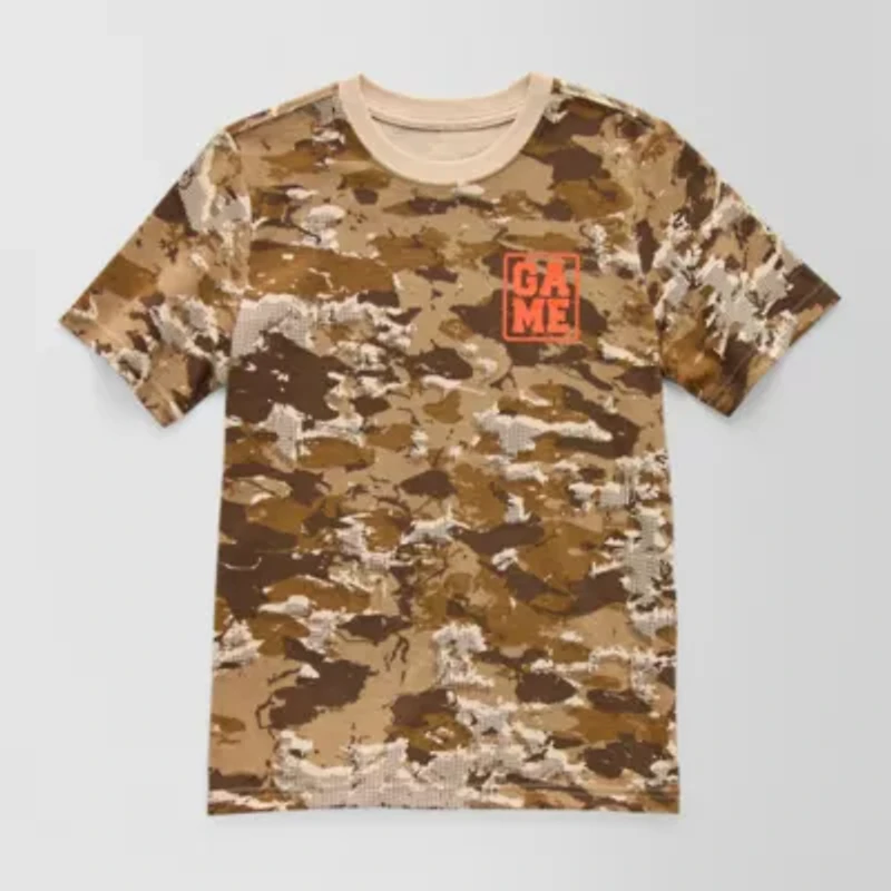 Xersion Little & Big Kid Boys Crew Neck Short Sleeve Regular Fit Graphic T-Shirt