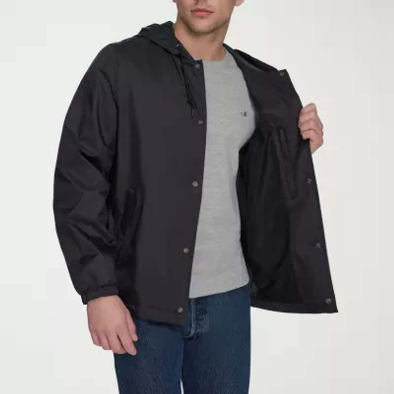 Champion Mens Hooded Water Resistant Midweight Raincoat